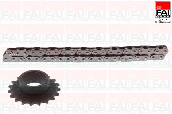 Chain, oil pump drive